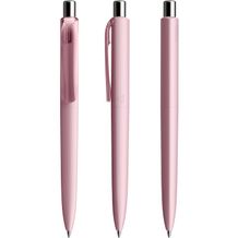 prodir DS8 Soft Touch PRR Push Kugelschreiber (Rosé-silber poliert) (Art.-Nr. CA337299)