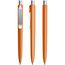 prodir DS8 Soft Touch PSR Push Kugelschreiber (orange-silber satiniert) (Art.-Nr. CA339291)