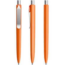 prodir DS8 Soft Touch PSR Push Kugelschreiber (orange-silber satiniert) (Art.-Nr. CA339291)