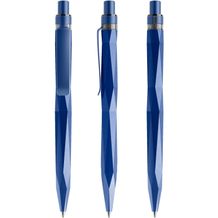 prodir QS20 Stone PQS Push Kugelschreiber (Sideral Blue- Sideral Blue satiniert) (Art.-Nr. CA339721)