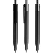 prodir DS4 PMM Push Kugelschreiber (schwarz-silber poliert) (Art.-Nr. CA371611)