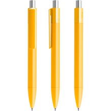 prodir DS4 PMM Push Kugelschreiber (Gelb-silber satiniert) (Art.-Nr. CA387986)