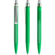 prodir QS40 Soft Touch PRS Push Kugelschreiber (Bright Green-silber satiniert) (Art.-Nr. CA402823)