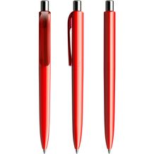 prodir DS8 PPP Push Kugelschreiber (Rot-silber poliert) (Art.-Nr. CA471961)