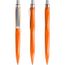 prodir QS20 PMS Push Kugelschreiber (orange-silber satiniert) (Art.-Nr. CA487770)