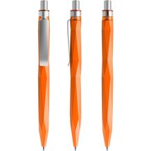 prodir QS20 PMS Push Kugelschreiber (orange-silber satiniert) (Art.-Nr. CA487770)