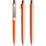 prodir DS8 PSP Push Kugelschreiber (orange-silber satiniert) (Art.-Nr. CA560461)
