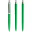 prodir QS01 PMS Push Kugelschreiber (Bright Green-silber satiniert) (Art.-Nr. CA616160)
