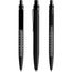 prodir QS40 Soft Touch PRS Push Kugelschreiber (schwarz-schwarz) (Art.-Nr. CA627882)
