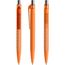prodir QS40 Soft Touch PRT Push Kugelschreiber (orange-silber poliert) (Art.-Nr. CA660604)