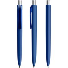 prodir DS8 Soft Touch PRR Push Kugelschreiber (Klassikblau-silber satiniert) (Art.-Nr. CA688765)