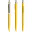 prodir QS40 Soft Touch PRS Push Kugelschreiber (Lemon-silber satiniert) (Art.-Nr. CA705901)