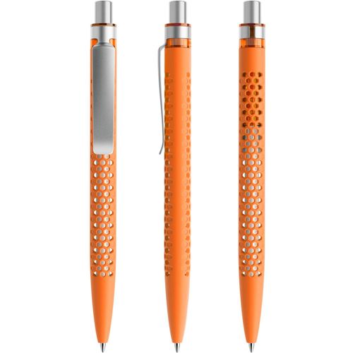 prodir QS40 Soft Touch PRS Push Kugelschreiber (Art.-Nr. CA720615) - 60% weniger Kunststoff. 100% mehr Luft....