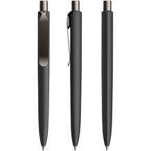 prodir DS8 Soft Touch PSR Push Kugelschreiber (schwarz-Graphit satiniert) (Art.-Nr. CA832174)