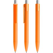 prodir DS4 Soft Touch PRR Push Kugelschreiber (orange-silber poliert) (Art.-Nr. CA930093)