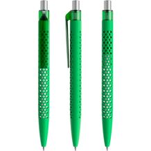prodir QS40 Soft Touch PRT Push Kugelschreiber (Bright Green-silber satiniert) (Art.-Nr. CA981394)