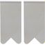 Büroklammer/Clip Wingclip XL [100er Pack] (Stahlfarbe) (Art.-Nr. CA133257)