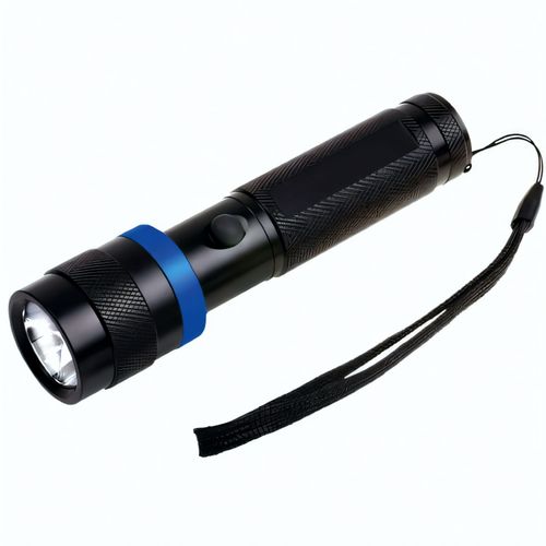 LED Leuchte "Security 3W" (Art.-Nr. CA984059) - LED Taschenleuchte mit Nylon-Gürtelhols...