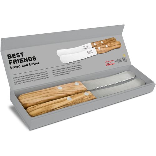 Richartz Küchenmesserset BEST FRIENDS bread & butter (Art.-Nr. CA998969) - Die zwei hochwertigen RICHARTZ Messer...