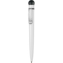 Kugelschreiber SATELLITE (weiß / schwarz) (Art.-Nr. CA009720)