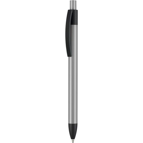Kugelschreiber CAPRI (Art.-Nr. CA022091) - Elegant kommt dieser Metallkugelschreibe...