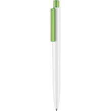 Kugelschreiber PEAK (weiß / Apfel-grün) (Art.-Nr. CA043590)