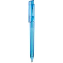 Kugelschreiber FRESH TRANSPARENT (caribic-blau) (Art.-Nr. CA051765)