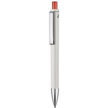 Kugelschreiber EXOS RECYCLED (grau recycled / kirsch-rot) (Art.-Nr. CA054687)