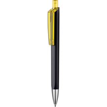 Kugelschreiber TRI-STAR SOFT ST (schwarz / ananas-gelb) (Art.-Nr. CA081817)