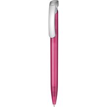Kugelschreiber CLEAR FROZEN SI (magenta-pink) (Art.-Nr. CA093165)