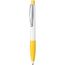 Kugelschreiber CLUB (weiß / zitronen-gelb) (Art.-Nr. CA100526)