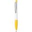 Kugelschreiber CLUB (weiß / zitronen-gelb) (Art.-Nr. CA100526)