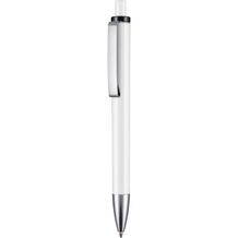 Kugelschreiber EXOS (weiß / schwarz) (Art.-Nr. CA109656)