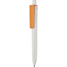 Kugelschreiber RIDGE RECYCLED (grau recycled/orange recycled) (Art.-Nr. CA110184)