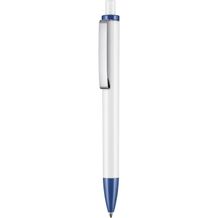Kugelschreiber EXOS P (weiß / azur-blau) (Art.-Nr. CA112157)