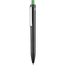 Kugelschreiber EXOS RECYCLED P (schwarz recycled / Apfel-grün) (Art.-Nr. CA115474)
