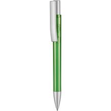 Kugelschreiber STRATOS TRANSPARENT SI (gras grün) (Art.-Nr. CA127491)