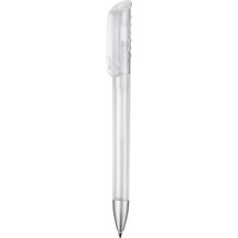 Kugelschreiber TOP SPIN FROZEN (frost-weiß) (Art.-Nr. CA131004)