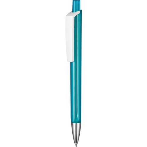 Kugelschreiber TRI-STAR TRANSPARENT S (Art.-Nr. CA134552) - Hochwertiger Druckkugelschreiber in...