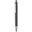Kugelschreiber EXOS RECYCLED (schwarz recycled / violett) (Art.-Nr. CA141990)