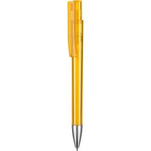 Kugelschreiber STRATOS TRANSPARENT (mango-gelb) (Art.-Nr. CA172932)
