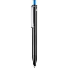 Kugelschreiber EXOS RECYCLED P (schwarz recycled / himmel-blau) (Art.-Nr. CA179409)