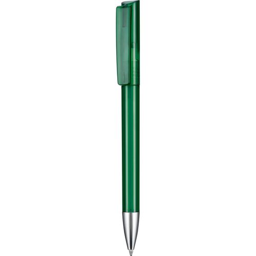 Kugelschreiber GLORY TRANSPARENT (Art.-Nr. CA180126) - Kugelschreiber mit Drehmechanik und...