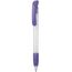 Kugelschreiber SOFT CLEAR FROZEN (frost-weiß / lavendel-lila) (Art.-Nr. CA184237)