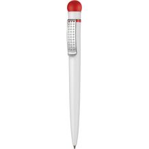 Kugelschreiber SATELLITE (weiß / signal-rot) (Art.-Nr. CA190588)