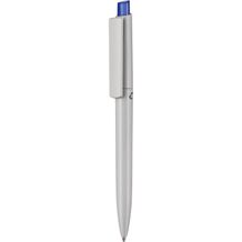 Kugelschreiber CREST RECYCLED + grau (grau recycled / royal-blau) (Art.-Nr. CA228635)
