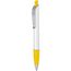 Kugelschreiber BOND (weiß / zitronen-gelb) (Art.-Nr. CA228750)