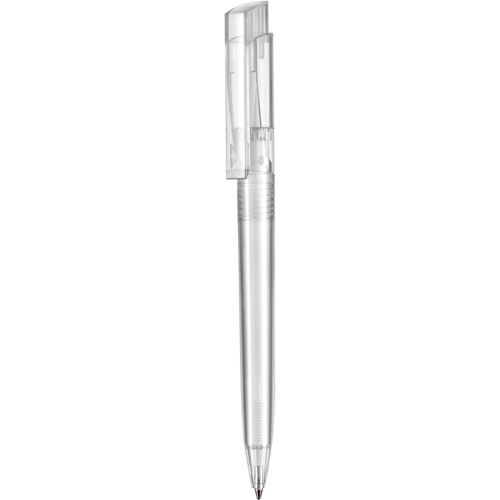 Kugelschreiber FRESH TRANSPARENT (Art.-Nr. CA231845) - Druckkugelschreiber in Transparent-Optik...