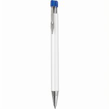Kugelschreiber EMPIRE M (weiß / azur-blau) (Art.-Nr. CA235823)