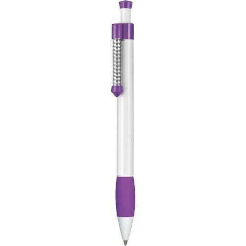 Kugelschreiber SPRING GRIPPY (Art.-Nr. CA243943) - Bei diesem Kugelschreiber handelt es...